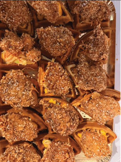 Mini Gauffre, Mini Brochette, Mini Pain Arabe